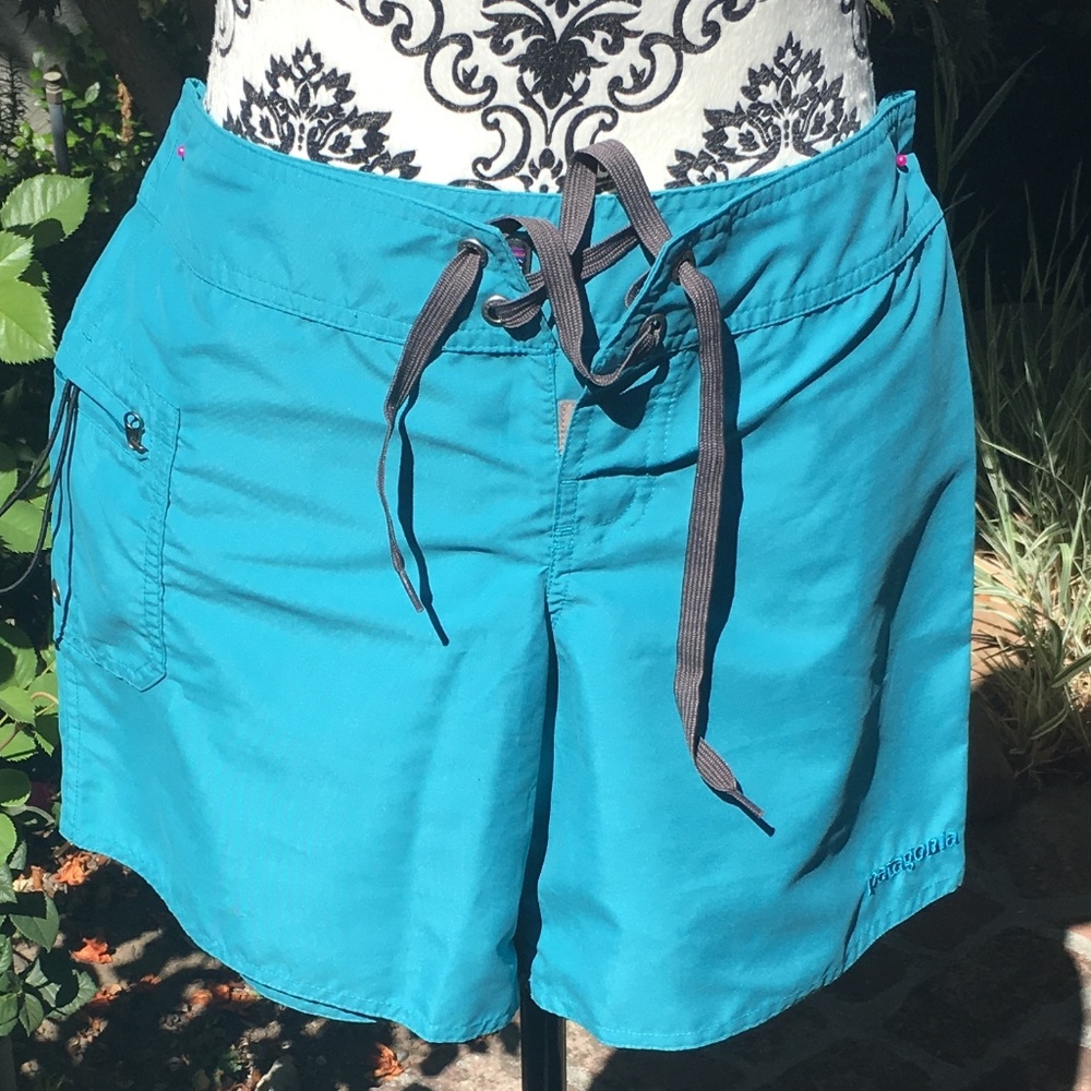 Blue Patagonia Board Shorts